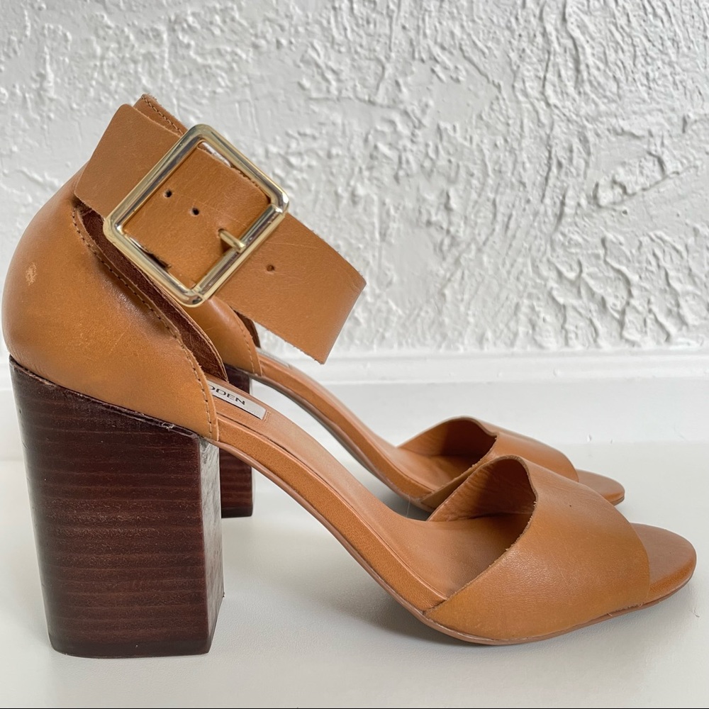SM Ankle Strap Block Heel Sandals
